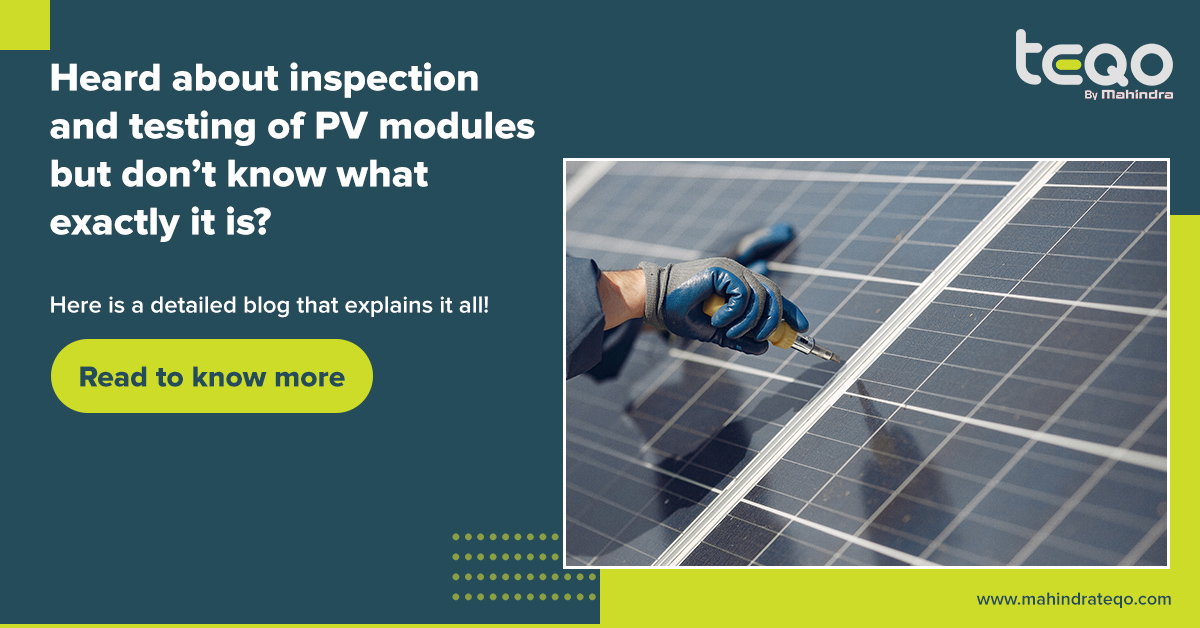 Sampling guidelines for inspection and testing of PV modules in the