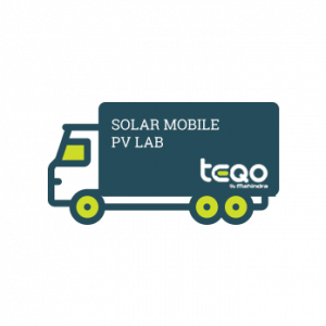 India's 1st Mobile PV Lab Health Diagnosis And Field - Mahindra Teqo